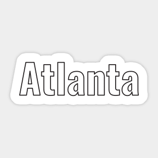 Atlanta Sticker